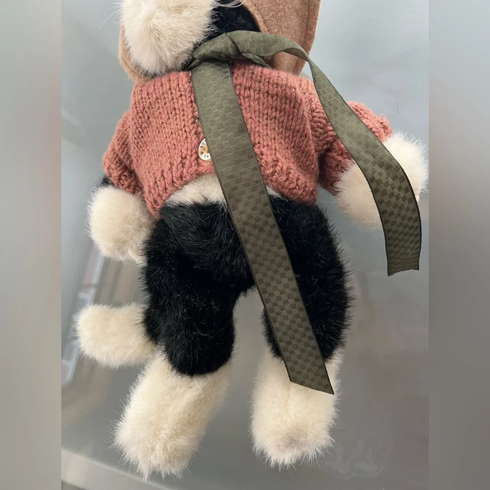 🎶Rare Musical The Boyds Collection Mrs. Petrie Plush Cat Retired 1999 Wind-Up - Picture 8 of 17